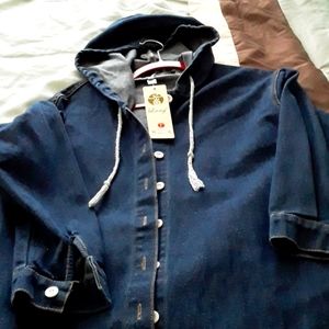 Denim coat